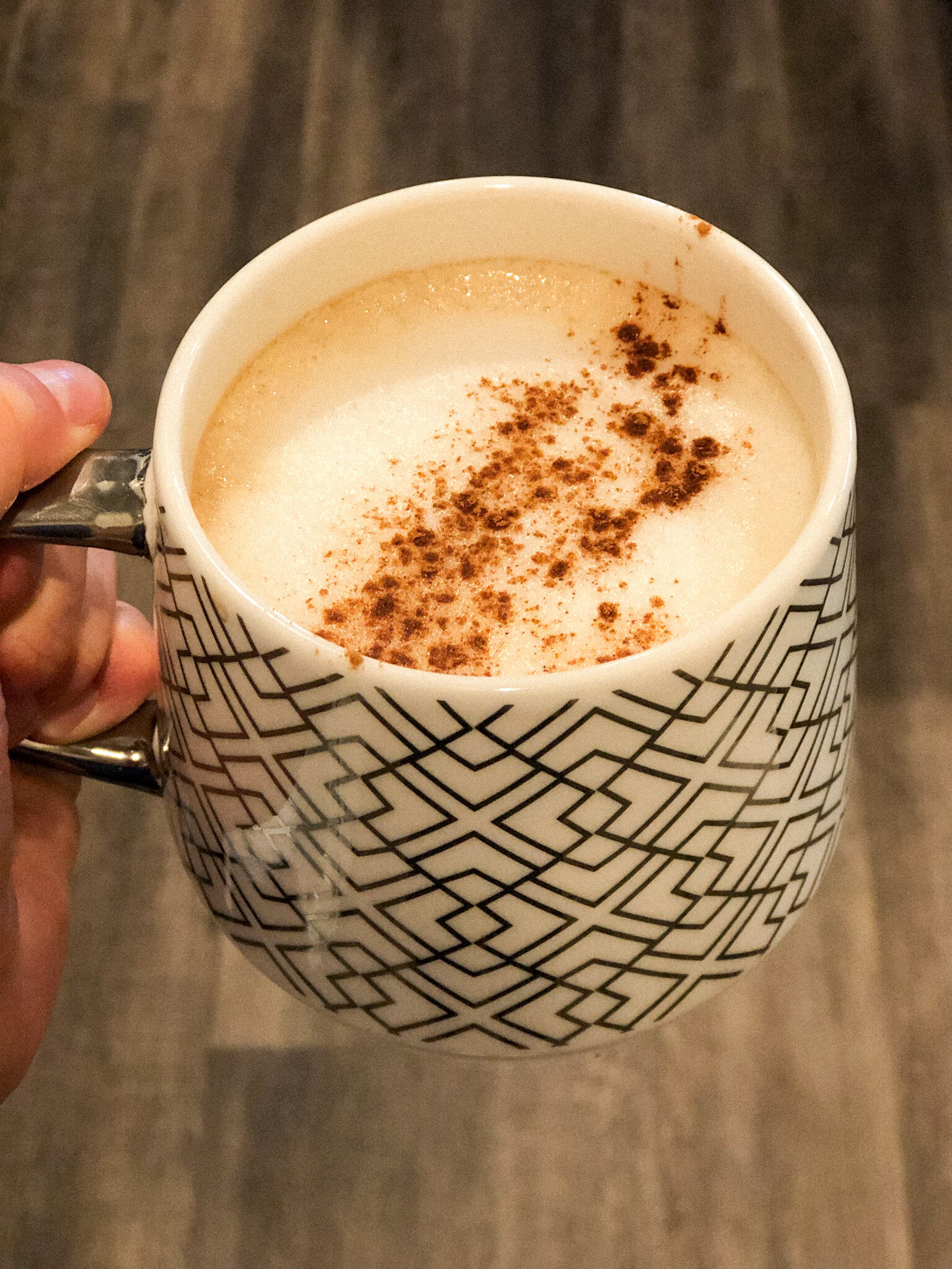 Pro tip! Add cinnamon to your coffee for flavor and goodness!